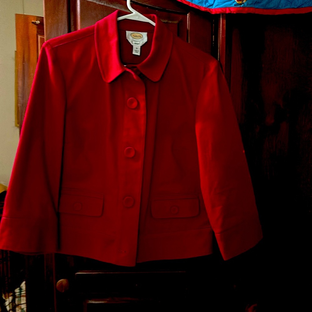 Talbots 3/4 sleeve jacket